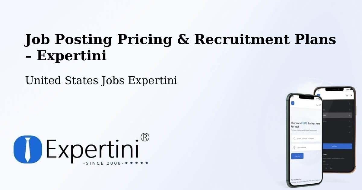 Job Posting Pricing & Recruitment Plans – Delano - Delano, United States Jobs Expertini